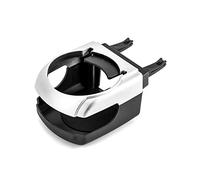 QWORK® Portavasos Coche para Salidas de Aire, Soporte Universales para Agua Bebidas Ceniceros, Plata