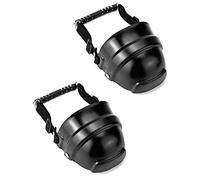 QWORK Protector de pie para metatarsiano, plástico unisex zapatos de dedo del pie, tamaño universal, calzado de seguridad para metatarsiano, 1 par