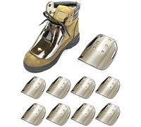 QWORK Protector metatarsiano, 10 pares de accesorios de calzado de seguridad para protección metatarsiana, funda de zapatos de seguridad para la mayoría de botas de trabajo, tamaño universal