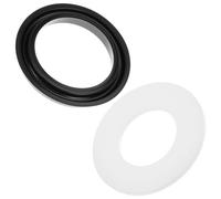 QWORK® Recambios compatible con Geberit cisterna empotrada, Reemplaza las juntas antiguas 816.418.00.1 (818.109) y 240.282.00.1 (890.615)