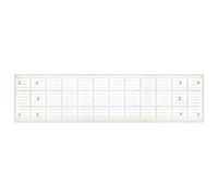 QWORK® Reglas para patchwork, 60x15 cm regla de acolchado con escala, regla de sastre universal para costura precisa