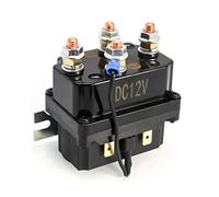 QWORK® Relé Solenoide de Cabrestante 12V 250A para cabrestante AUT UTV 3000-5000lbs