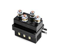 QWORK® Relé Solenoide de Cabrestante 12V 500A para cabrestante AUT UTV 8000-15000lb
