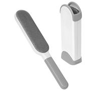 QWORK® Removedor de Pelo para Mascotas, Gran Poder de Limpieza, Reutilizable, con Base de Autolimpieza
