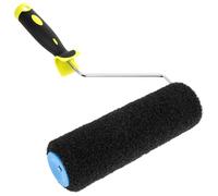 QWORK Rodillo compuesto para paneles de yeso de 9 pulgadas, cepillo de textura de paneles de yeso, siesta de polipropileno reticulado de alto rendimiento para revestimientos texturizados de pared y