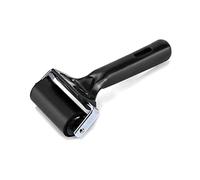 QWORK Rodillo de goma, rodillo de pegamento, Herramientas de Impresión, Tinta y Estampado, 6 cm