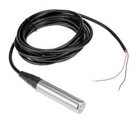 QWORK® Sensor Nivel de Liquido, DC 12-30V 4-20mA Sensor Nivel Agua, 0-5m Sensor Nivel Liquido, para Aplicaciones Industriales