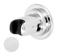 QWORK® Soporte de Ducha Extraíble, Soporte para Alcachofa de Ducha sin Taladrar, Soporte para Ducha con Fuerte Ventosa de Vacío, Soporte Universal para Alcachofa de Ducha para Baño