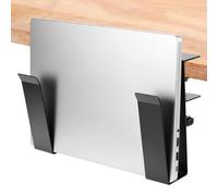 QWORK® Soporte Laptop Ajustable, Organizador Colgante con Pinza en C, para Almacenamiento Lateral en Escritorio y Laptop