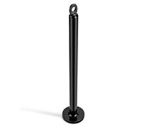 QWORK® Soporte para Discos de Pesas, Pasador de Carga para Sistema de poleas de Gimnasio en casa (Ø20 x 320 mm, Capacidad de Carga 100 kg)