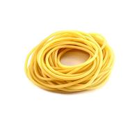 QWORK Tubo de goma de látex natural, tubo quirúrgico de 1/4 "OD 3/16" ID 120Ft para el hogar, hospital, laboratorio