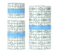 QWORK® Vendaje para Tatuajes Impermeable, Set de 3 Rollos (5cm, 10cm, 15cm x 2m) - Film Protector Transpirable