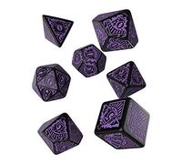 Qworkshop SCTO51 - Juego de Dados, campaña Horror en el Orient Express del Juego de rol La Llamada de Cthulhu (7 Unidades) (no necesariamente en español)