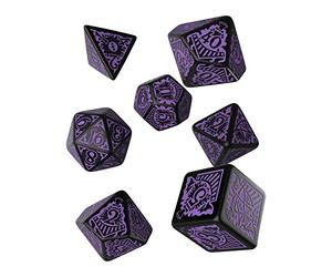 Qworkshop SCTO51 - Juego de Dados, campaña Horror en el Orient Express del Juego de rol La Llamada de Cthulhu (7 Unidades) (no necesariamente en español)