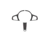 QWPDFHE Pegatinas for el marco del botón del volante compatibles con BMW G30, G20, F40, G21, G28, G11, G12, Z4 y G32, accesorios for el interior del coche.(Alcantara Suede)
