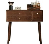 QWPYDXN Delicado Tocador de Madera Maciza, Mesa de Maquillaje fácil de Instalar con cajones, Juego de tocador de Escritorio, mesita de Noche para Espacios pequeños Juego De Tocador