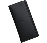 QWPYDXN Nuevo Cartera de Cuero de Gran Capacidad, Bolso Largo y Delgado, Monedero de Moda, diseño Fino Vintage, diseño Elegante para niñas y Mujeres Cartera