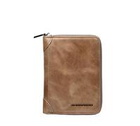 QWPYDXN Nuevo Porta Llaves Cartera Tarjetero Conductor Cartera de Cuero con Cremallera Corta Dos en uno 10,6 * 13,6 * 3,5 cm Cartera