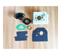 QWsdR Adaptador Kit de Junta del colector de admisión Guía Interna del Soporte Espaciador para carburador 45CC 52CC 58CC Compatible con Z G4500 G5200 G5800 5900