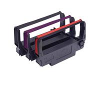 QWsdR Cinta de impresión de Tinta Compatible con ERC30 ERC34 ERC38 TM-U220PD U230 U210A TM-U370 U300C M188B M188D(10 pcs Black and Red)