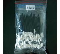 QWsdR Hisopos de Limpieza T-21 50 100 200PCS compatibles con Ruby Stick T-21(50 Head and Pole)