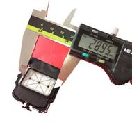 QWsdR Piezas de Repuesto de Plotter para Impresora solvente, Kit de Limpieza de Cabezal de impresión con Tapa DX6 Titan-Jet 1626, Compatible con T50 F 18400030(10pcs)