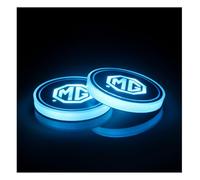 QWTYAFDD 2 Piezas Posavasos Coche, para MG ZS EV Facelift 2018-2023 2024 2025 Antideslizante portavasos de automóviles Inserto tapete Coche Accesorios