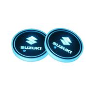 QWTYAFDD 2 Piezas Posavasos Coche, para Suzuki SX4 S-Cross 2013-2025 Antideslizante portavasos de automóviles Inserto tapete Coche Accesorios