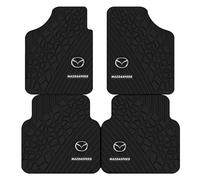 QWTYAFDD 4 Piezas Alfombrillas Coche, para Mazda 2 3 (III) DJ I 2014-2024 2025 Coche Antideslizantes a Medida ProteccióN Moqueta Impermeable Alfombras