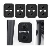 QWTYAFDD 4 Piezas de Cubierta Cerradura Puerta Coche,para Kia Stonic 2018-2022 2023 2024 Protector Tapa Cerradura De La Puerta del Accesorios DecoracióN