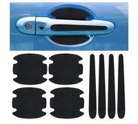 QWTYAFDD 8 Piezas Protectores para Manilla de Coche,para VW Polo Type AW 6C 6R 9N3 9N 6N2 6N 86C 2F 86 Película Protectora Pintura Automóvil Universal contra Arañazos