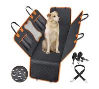 QWTYAFDD Funda Coche Perro Asiento Trasero,para Toyota Yaris/Yaris Cross 2020-2023 2024 Resistente y Impermeable Universal Antideslizante Protector Perros Asiento Trasero