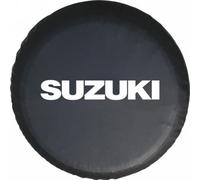 QWTYAFDD Funda para neumático de Repuesto para Coche,para Suzuki jimny JB74 195/80/15 2019-2022 Cubierta de llanta de Polvo e Impermeable Protector de Rueda,C 15in