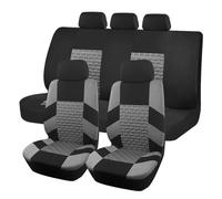 QWTYAFDD Juego Completo de Fundas de Asiento Coche,para Nissan X-Trail T32 2014-2024 2025 Fundas de Asiento Delantero y Trasero Protectores Coche,A