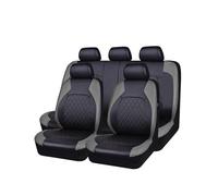 QWTYAFDD Juego Completo de Fundas de Asiento Coche,para Toyota Yaris Hybrid 2015 2016 2017 2018 2019 Fundas de Asiento Delantero y Asiento Trasero de Protectores Asiento de Coche,A