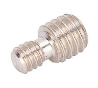 QWUUYEC Adaptador Rosca 3/8 a 1/4 para Cámara, Tornillo Doble Macho, Hierro; fotografia Accesorios - Alta Estabilidad, Montaje Rápido, Ideal para Trípodes y Monopods