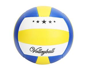 QWUUYEC Balón de Vóley Tamaño 5, Soft para Exterior e Interior, Resistente al Desgaste, Entrenamiento y Partido para Adultos y Niños - Durable, Ergonómico, Uso Versátil