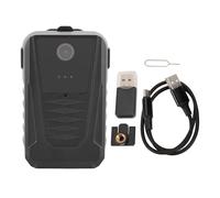 QWUUYEC Cámara F9 Portátil 1080P HD, Lente Gran Angular 140°, Batería 1000mAh - Imagen Clara, Amplio Ángulo, Ideal para Deportes al Aire Libre y Seguridad en Casa