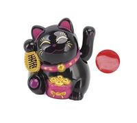 QWUUYEC Cat de Fortuna China: Brazo de Onda Solar, símbolo de Riqueza y Suerte, decoración Linda de la casa y la Oficina, energía Solar Que Ahorra energía, plástico Premium Duradero, (Type 6)