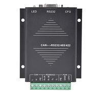 QWUUYEC Conversor Serial Industrial RS232 RS422 a Can, DC9-36V, Alta Velocidad y Protección - Conversión Transparente, Aislamiento Eléctrico, para Equipos de Comunicación
