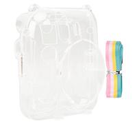QWUUYEC Funda Transparente para Mini 12, Carcasa Protectora De PC, Correa De Hombro Ajustable - Resistente A Rayaduras, Almacenamiento para Fotos, Diseño Ligero Y Cómodo