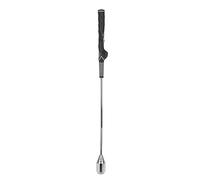 QWUUYEC Golf Swing Training Stick, Palo de Entrenamiento para Golf, Acero Cromado, Mango de Goma, 66cm - Durable y Portátil, Mejor Control del Swing, para Golfistas Derecho