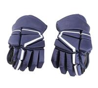 QWUUYEC Guantes de Hockey sobre Hielo Rojos, Protección para Manos, 8 Pulgadas, para Adultos - Transpirables y Cómodos, Material Duradero, Uso en Patinaje y Hockey (10 Pulgadas)