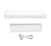 QWUUYEC Impresora Térmica Portátil 203dpi, Compatible con Papel A4 A5, Sin Tinta, Ligera y Compacta - Impresión Rápida y Silenciosa, Batería de Larga Duración, Ideal para Oficina y Viaje