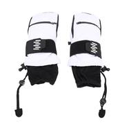 QWUUYEC Manoplas de Esquí con Protección de Muñeca, Impermeables, Interior de Cinco Dedos, Puño Seguro - Diseño Ergonómico, Protección contra Golpes, para Snowboard y Montañismo (Ellos)