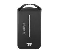 QWUUYEC Mochila para Bicicleta de Montaña, Bolsa para Maletero Trasero 25L, Resistente al Agua, Convertible en Alforjas y Mochila para Ciclismo - Material TPU Impermeable, Seguro y (Negro)