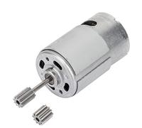 QWUUYEC Motor Micro RS550 6V Alta Velocidad para Coche Eléctrico de Juguete, Moto Infantil - Potencia Fuerte, Tamaño Compacto, Funcionamiento Silencioso (6V550-12000rpm)