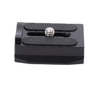QWUUYEC Placa de Liberación Rápida para Estabilizador RS 3 Mini, Adaptador de Montaje para Trípode, Aleación de Aluminio Resistente - Antirrotación y Almohadillas Antideslizantes,