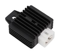 QWUUYEC Rectificador Regulador de Voltaje 12V 4 Pines, Repuesto para ATV 90cc 110cc 125cc 140cc 200cc - Alta Durabilidad, Fácil Instalación, Estabiliza Voltaje y Mejora Respuesta