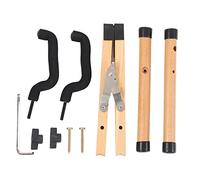 QWUUYEC Soporte de violín - soporte de madera de haya plegado portátil con colores ricos para pequeños instrumentos de cuerda ukulele mandolina